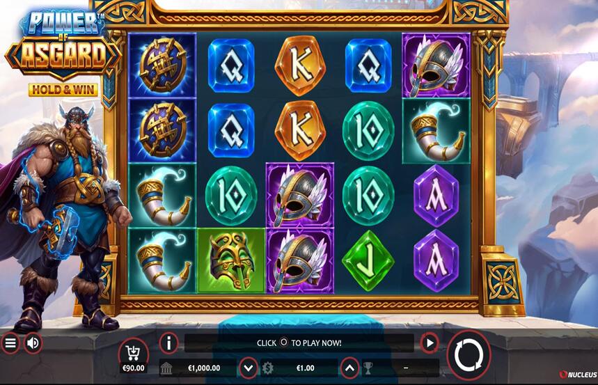 Power of Asgard Hold and Win