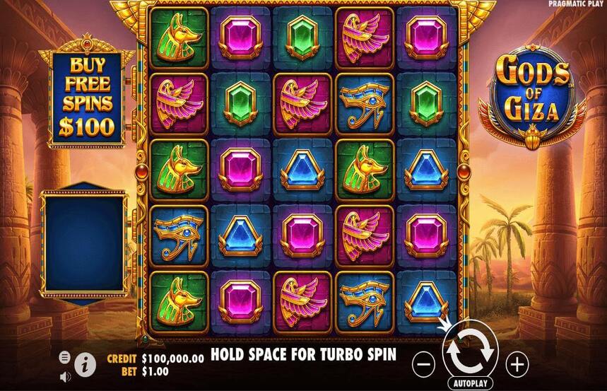 Pragmatic Play Gods of Giza