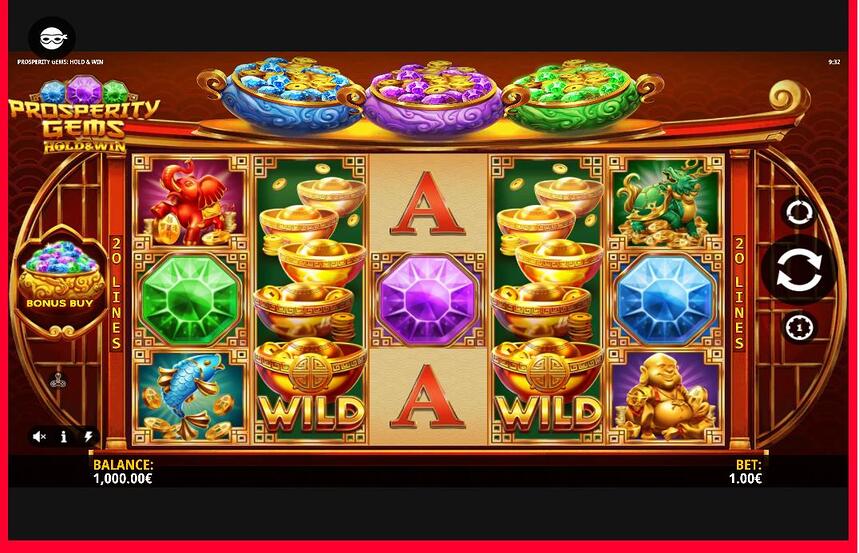 Prosperity Gems Hold and Win