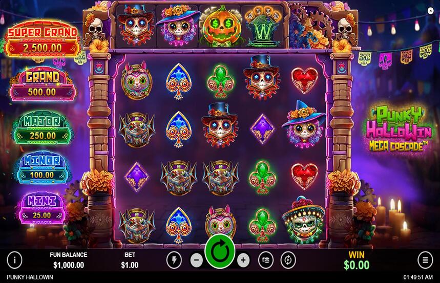 Punky HalloWin Mega Cascade