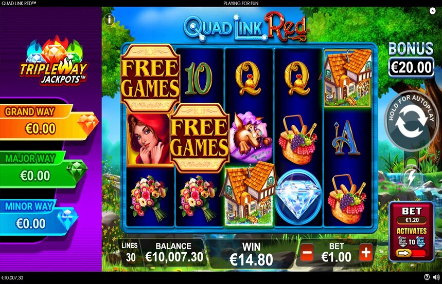 Quad Link Red