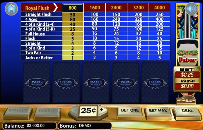 Quad Poker