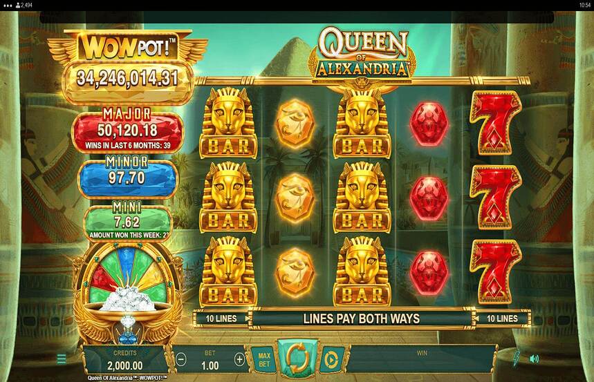 Queen of Alexandria WOWPOT