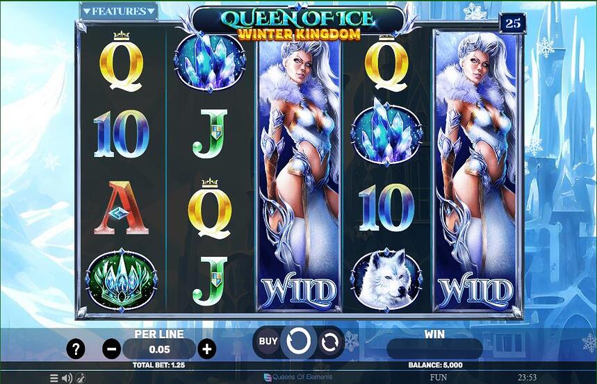 Queen of Ice Winter Kingdom