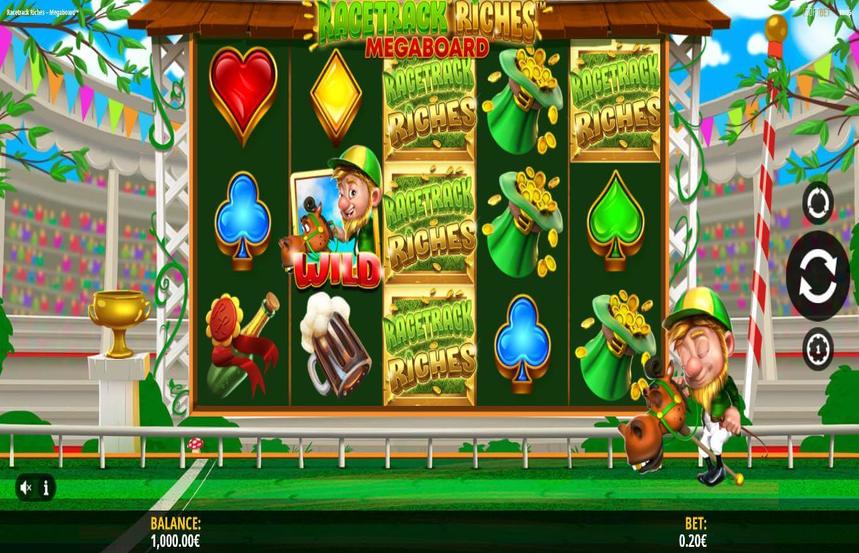 Racetrack Riches Megaboard