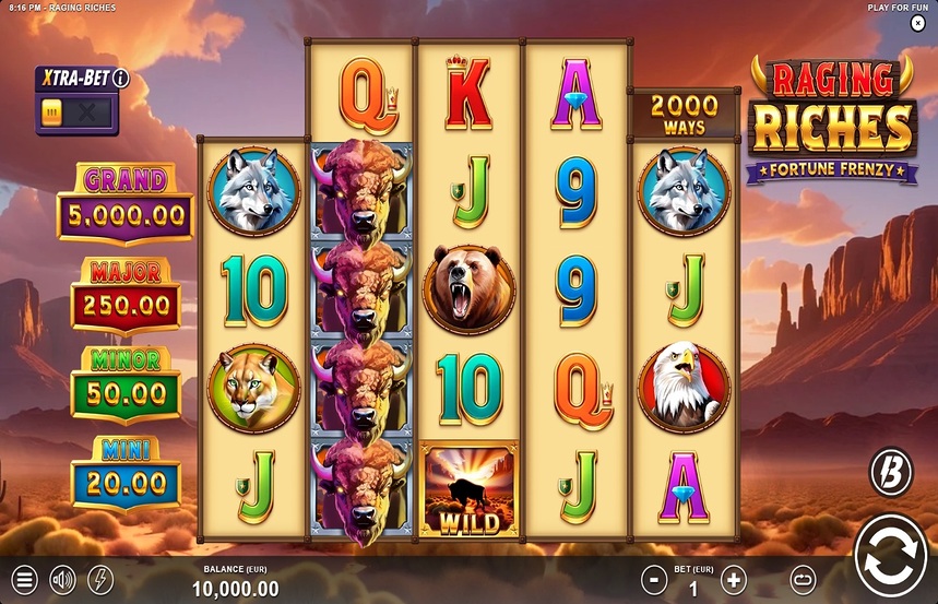Raging Riches Fortune Frenzy