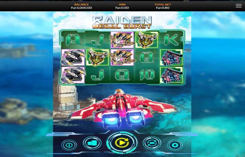Raiden Medal Burst