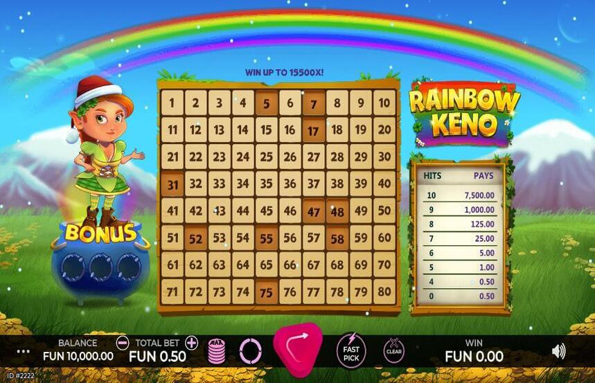 Rainbow Keno