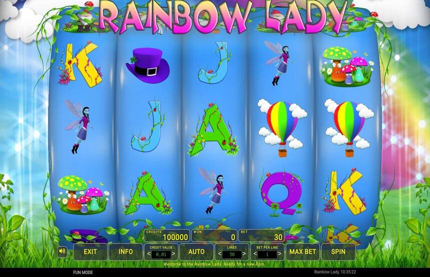 Rainbow Lady