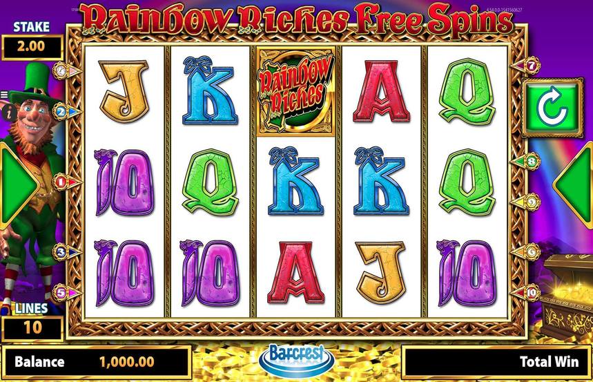 Rainbow Riches Free Spins