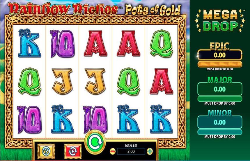 Rainbow Riches Pots of Gold