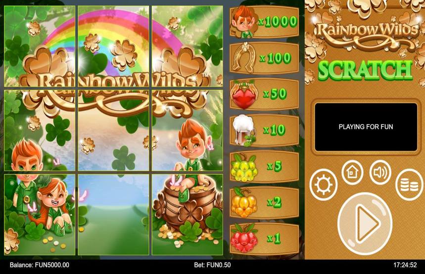 Rainbow Wilds Scratch