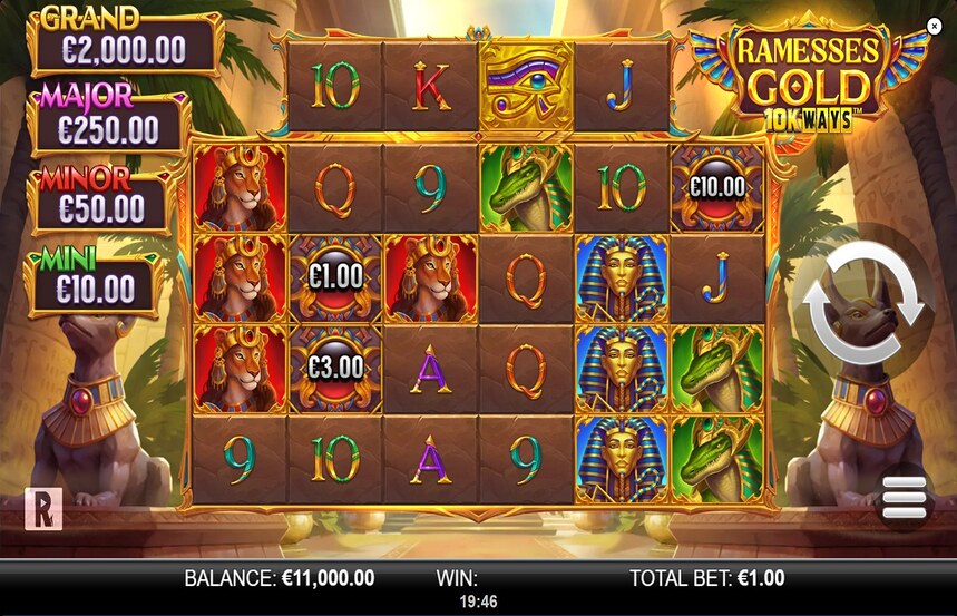 Ramesses Gold 10K Ways