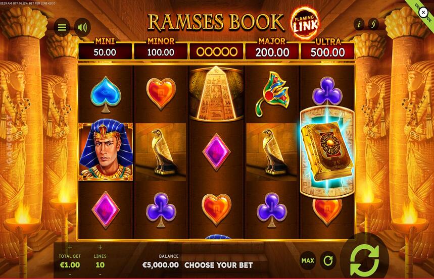 Ramses Book Flaming Link