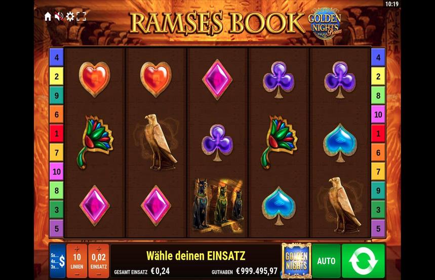 Ramses Book Golden Nights