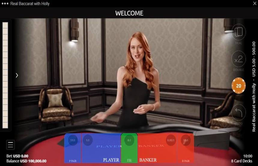 Real Baccarat With Holly