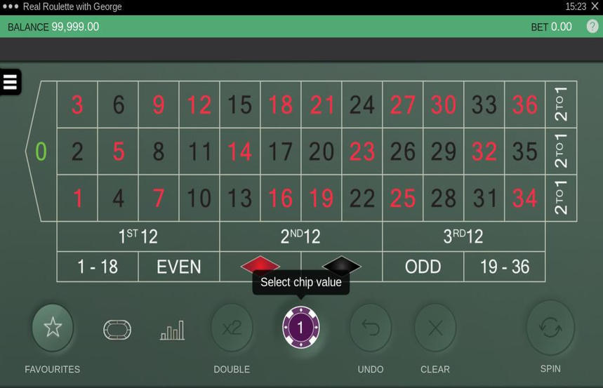Real Roulette With George