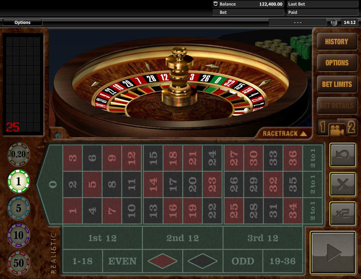 Realistic Games European Roulette