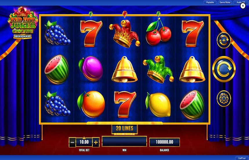 Red Hot Joker Cascade High Stakes