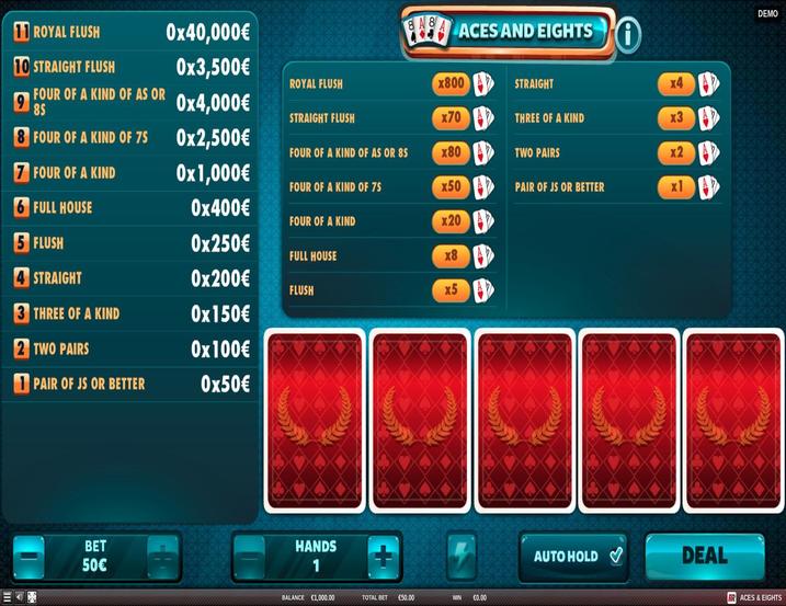 Red Rake Gaming Aces and Eights