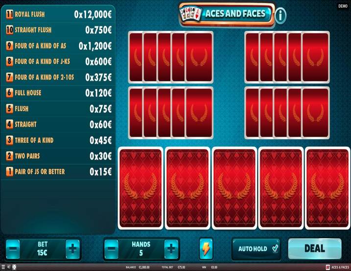 Red Rake Gaming Aces and Faces