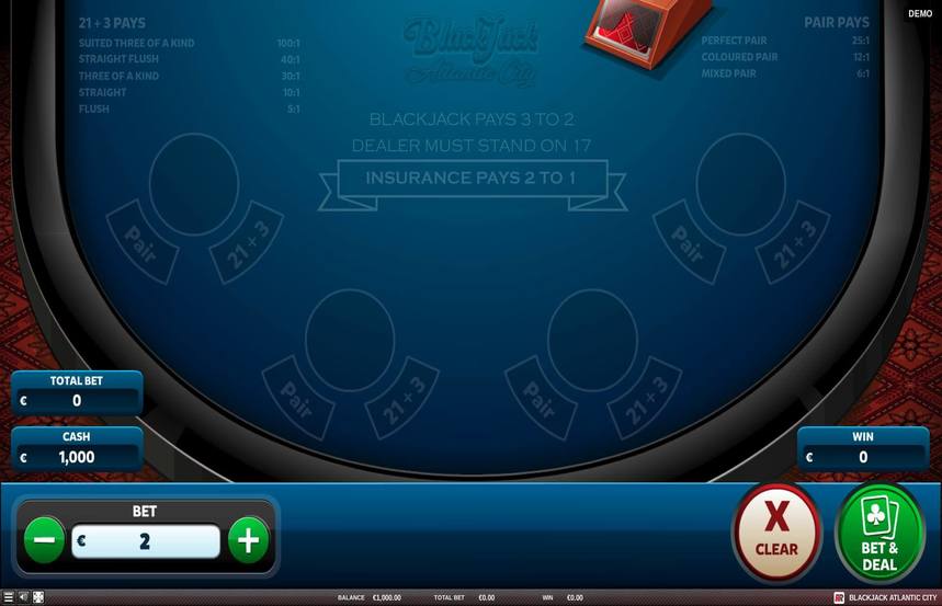 Red Rake Gaming Blackjack Atlantic City