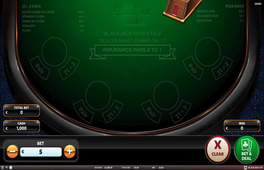 Red Rake Gaming Blackjack VIP