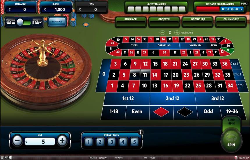 Red Rake Gaming Roulette VIP