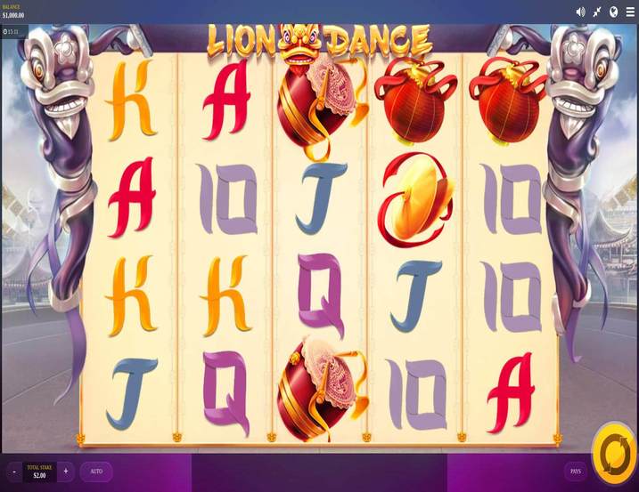 Red Tiger Gaming Lion Dance