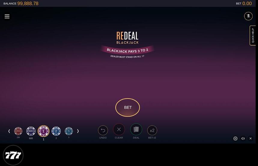 ReDeal Blackjack