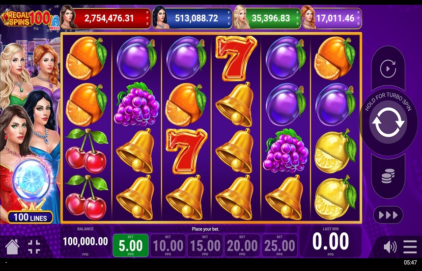 Regal Spins 100 6