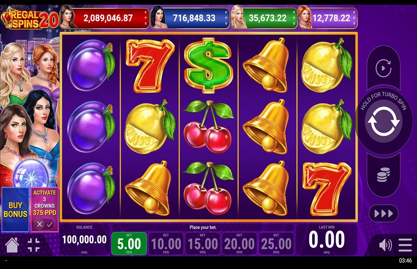 Regal Spins 20