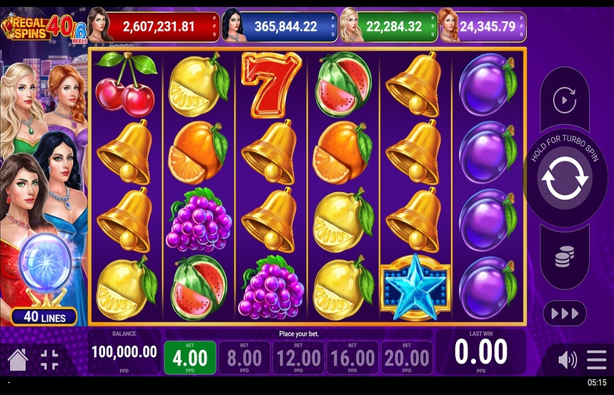 Regal Spins 40 6