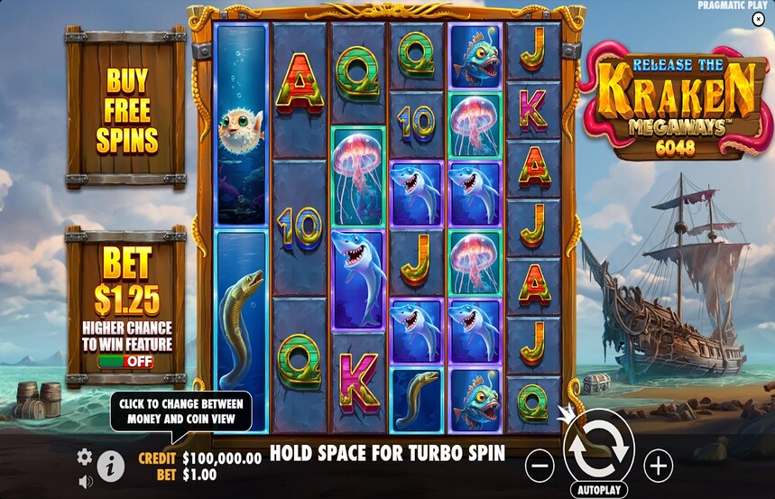 Release the Kraken Megaways