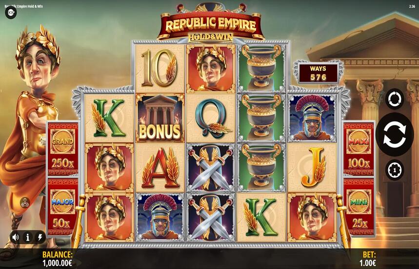 Republic Empire Hold and Win