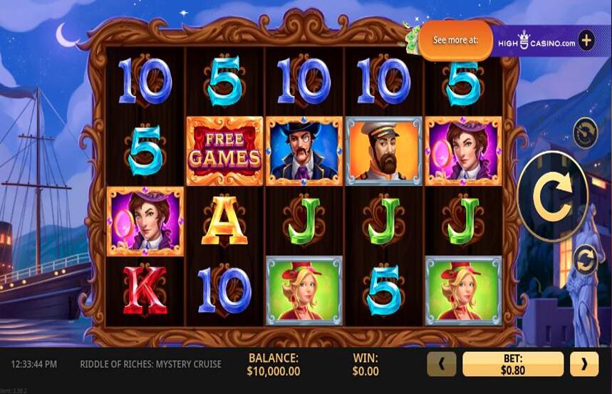 Riddle of Riches Mystery Cruise