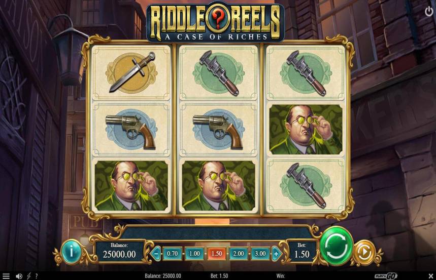 Riddle Reels a Case of Riches