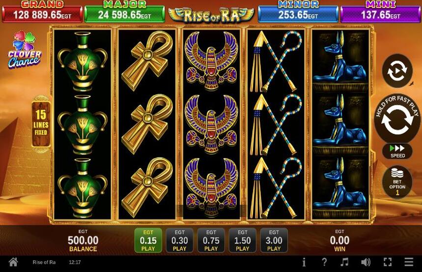 Rise of Ra Clover Chance