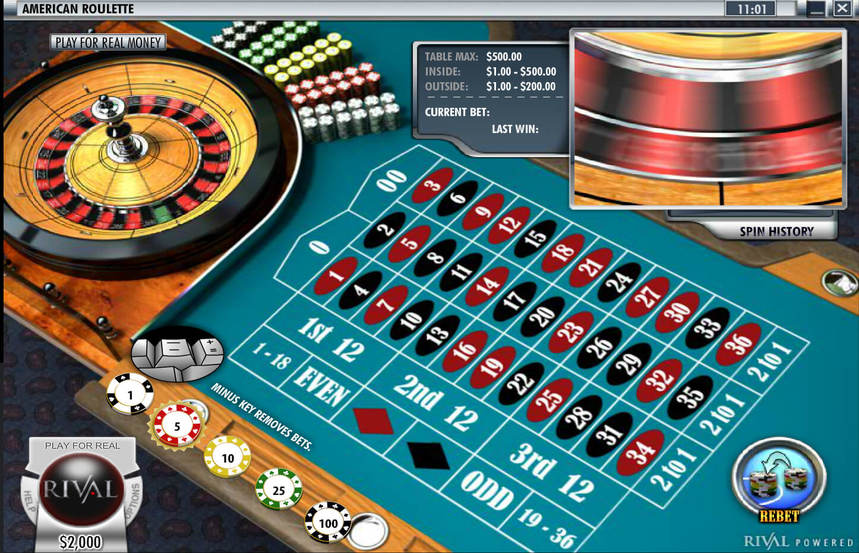 Rival American Roulette