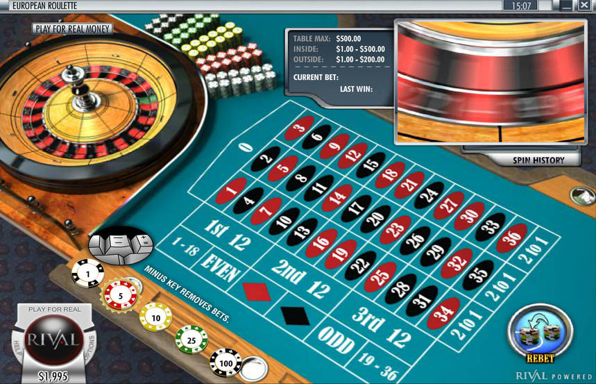 Rival European Roulette