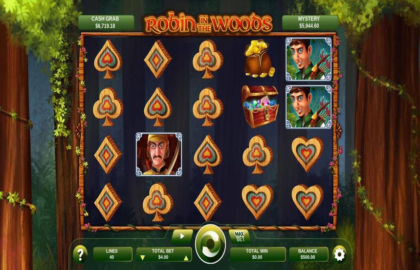 Robin in the Woods