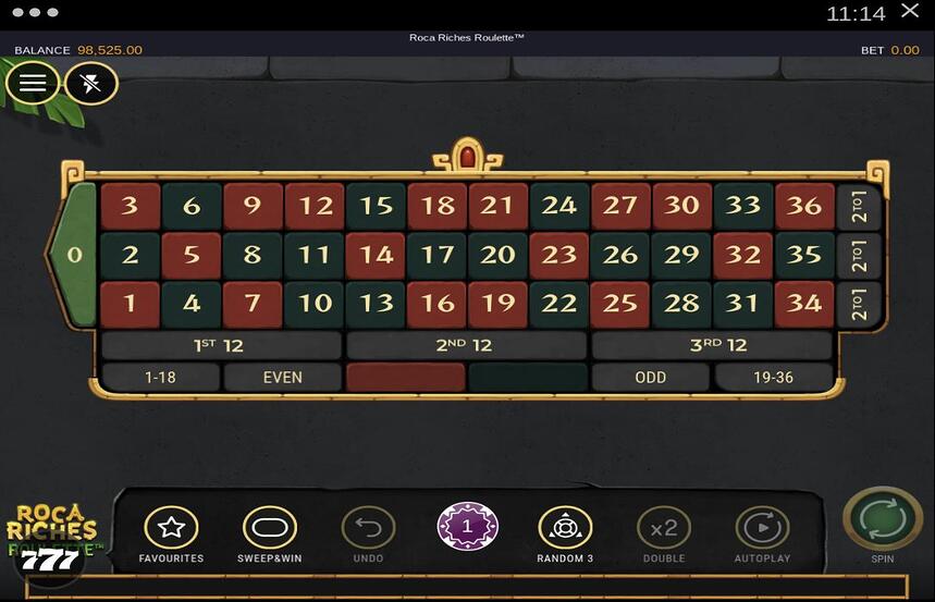 Roca Riches Roulette