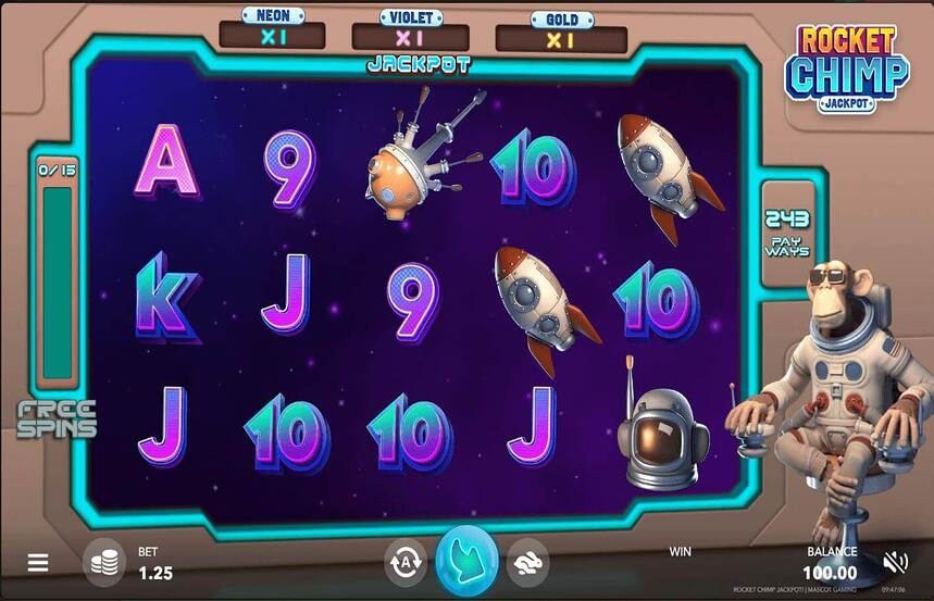 Rocket Chimp Jackpot