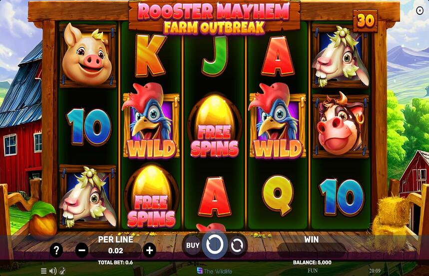 Rooster Mayhem Farm Outbreak