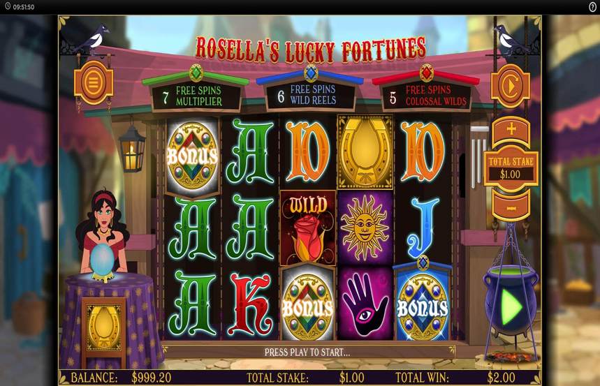 Rosellas Lucky Fortunes