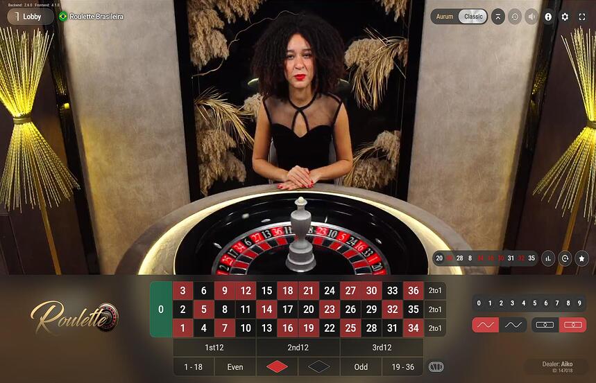 Roulette BRASILEIRA