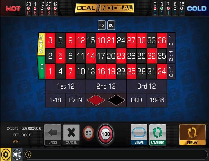 Roulette Deal or No Deal VIP
