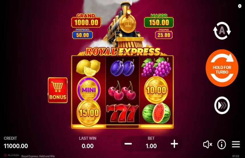 Royal Express Hold and Win