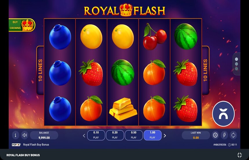 Royal Flash Buy Bonus