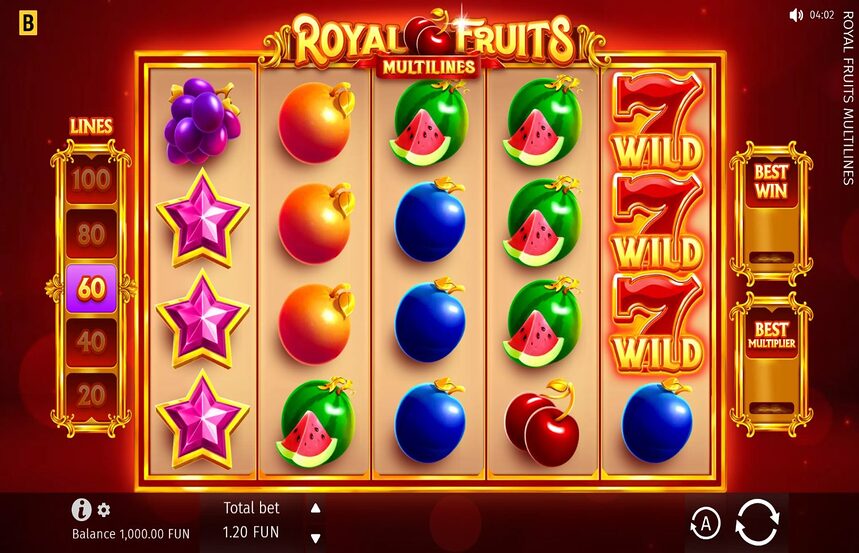 Royal Fruits Multilines